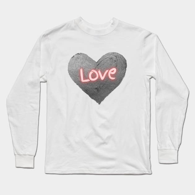 Platinum Love Long Sleeve T-Shirt by Mazzlo Shop